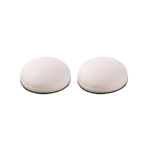 Briartw 46 Packs Mini Round Ink Blending Tool with Foams Set,2 Pcs Round Alcohol Ink Mini Applicator Tools and 44 Pcs Replacement Refill Sponge Domed Foam Pads Art Supplies for Distressing Blending