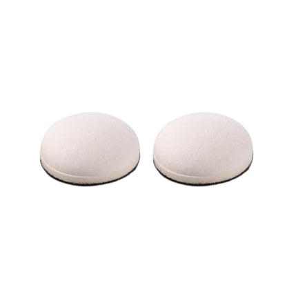 Briartw 46 Packs Mini Round Ink Blending Tool with Foams Set,2 Pcs Round Alcohol Ink Mini Applicator Tools and 44 Pcs Replacement Refill Sponge Domed Foam Pads Art Supplies for Distressing Blending