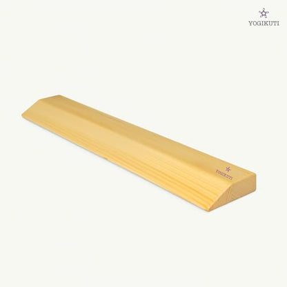 Yogikuti Pine Wood Slanting Plank/Premium Wooden Yoga Incline Plank for Calf, Foot & Ankle Stretch/Balance & Flexibility Trainer/Durable Non-Slip Yoga Fitness Support