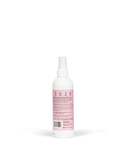 Manduka Yoga Natural Mat Wash and Refresh - 100% Natural, Essential Oils, Non Irritating, Pet Friendly, Fresh Scent, Lemongrass, 8oz (227ml) - color: Lemongrass, size: 8 Fl Oz (Pack of 1)