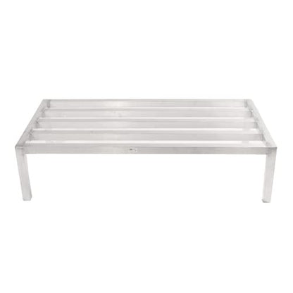 CenPro Commercial NSF Aluminum Dunnage Rack - 1,500 lb. Weight Capacity - 48"x24"x12" (28W-130) - size: 48x24x12"