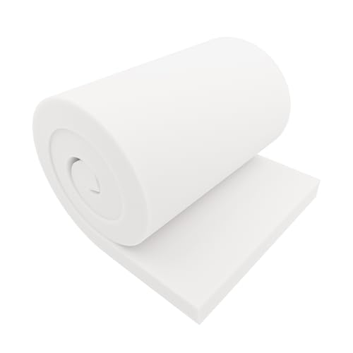 GoTo Foam 2" Height x 24" Width x 72" Length 43ILD (Firm) Upholstery Cushion Made in USA - color: Firm, size: 2x24x72