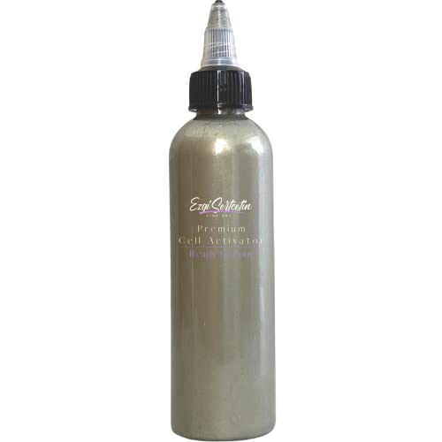 Premium Cell Activator for Acrylic Pouring Paint | Ready to Pour | Create Perfect and Unique Cells in Your Painting Works | 4oz | Metallic Granite Stone - color: Metalic Granite Stone