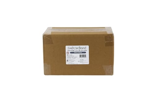 CanDo Twin-Pak Latex-Free Exercise Band, Silver