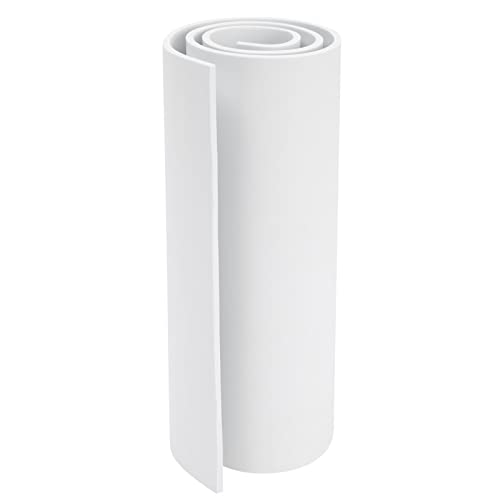 Bright Creations 6mm EVA Foam Sheets - 6mm, 14 x 39 in, White - High Density Craft Foam for Cosplay & DIY Supplies - Moldable Craft Sheets for Costume Making & Decoration - size: 6mm