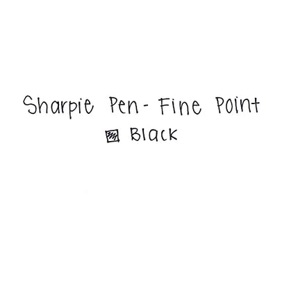 Sharpie Felt Tip Medium Point Black Pens, Drawing & Writing Pens Ideal for School Supplies, Office s and Teacher s, Quick-Drying, No Bleed, 2 Pack - size: 4 Count (Pack of 1)