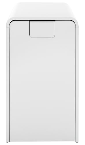SEI Furniture - Sidekick Sport Equipment Rolling Rack - Transitional Design, White Metal and Wood - Ideal for Bedroom, Living Room (HZ0121) - color: White
