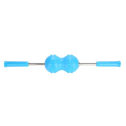 Back Roller, Multifunctional Muscle Roller Stick, 18.9 Inch Stick Massage Rollers, Blue Foam Rollers for Yoga, Recovery, Workouts