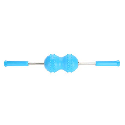 Back Roller, Multifunctional Muscle Roller Stick, 18.9 Inch Stick Massage Rollers, Blue Foam Rollers for Yoga, Recovery, Workouts