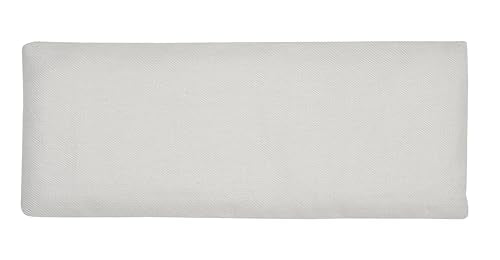 Wellrox Weighted Eye Pillow - Flaxseeds & Lavender Eye Pillow Weighted for Restorative Yoga, Meditation & Stress Relief (Natural, Scented) - color: Natural