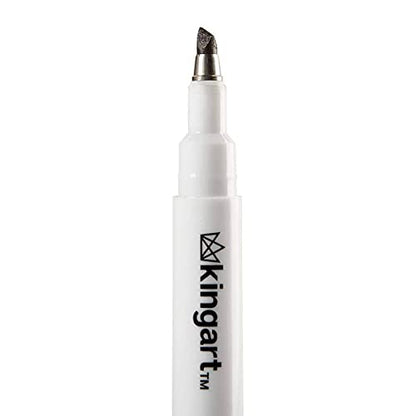 KINGART PRO Inkline Black Micro Line & Precision Graphic Pens, 10 Assorted Nibs, BLACK Archival Waterproof Japanese Ink for Art, Illustration, Calligraphy, Sketching, Anime, Technical Drawing, Manga