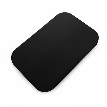 Non‑Slip Yoga Kneeling Pad, Single‑Knee‑Only,11.42"×7.48",Black