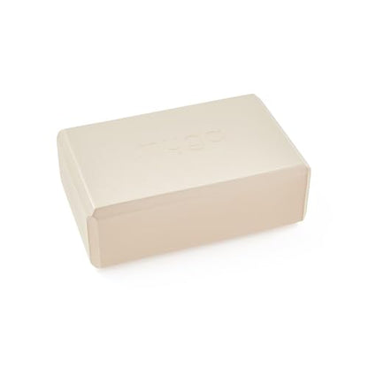 MYGA Yoga Block,Lightweight EVA Foam Yoga Brick,High Density Non-Slip Block for Yoga Poses, Pilates, Balance and Flexibility - color: Sand, size: One Size