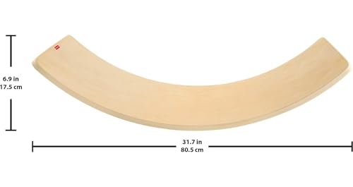 Fisher-Price Wood Montessori Rockin’ Balance Board, Kids Ages 3+ Years