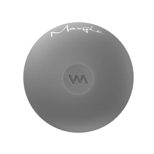 2" Mini Massage Ball, 5 Speeds Vibrating Massage Roller Ball for Palm, Hand, Foot, Leg, Neck, Back, Trigger Point Muscle Therapy Ball for Myofascial Release, Plantar Fasciitis Relief, Gray - color: Gray