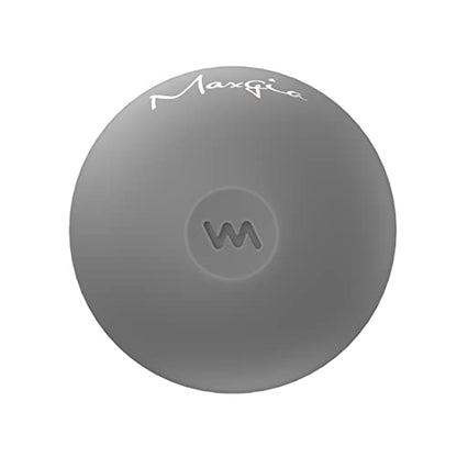2" Mini Massage Ball, 5 Speeds Vibrating Massage Roller Ball for Palm, Hand, Foot, Leg, Neck, Back, Trigger Point Muscle Therapy Ball for Myofascial Release, Plantar Fasciitis Relief, Gray - color: Gray