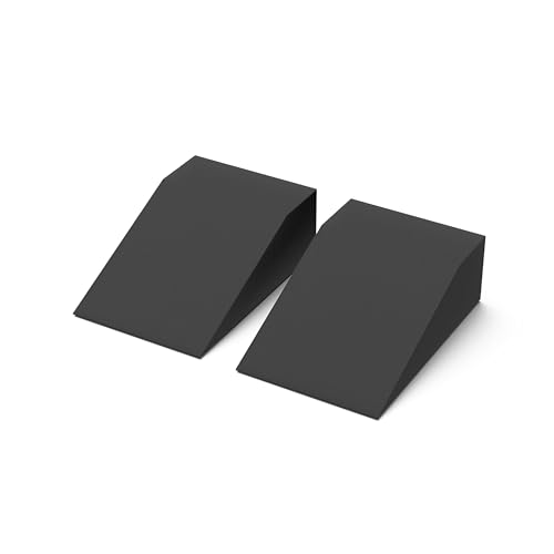StrongTek Yoga Wedge Blocks, Soft EVA Foam, Set of 2 with Carry Bag | Soft Wrist, Ankle and Heel Support, Balance and Strength Training, Squats, Push-Ups, Planks, Yoga, Pilates, Easy to Clean