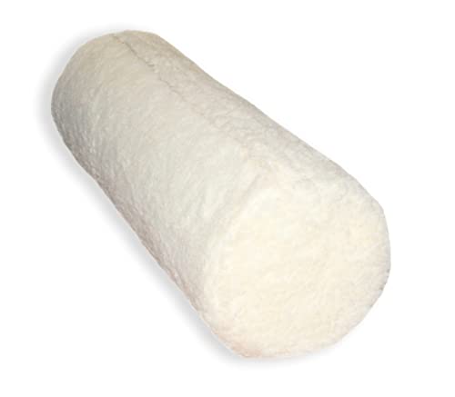 Rehabilitation Advantage Body Positioning Sheepskin Cylinder Bolster 8 Inch x 24 Inch - color: Sheepskin, size: 8'' x 24''