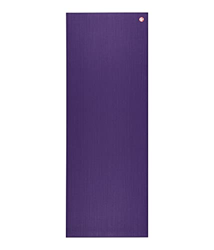Manduka PRO Yoga Mat - 6mm | Lifetime Durability | Hygienic Construction | Premium Studio Quality | Teacher Approved - color: Black Magic, size: 71" x 26"