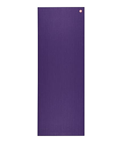 Manduka PRO Yoga Mat - 6mm | Lifetime Durability | Hygienic Construction | Premium Studio Quality | Teacher Approved - color: Black Magic, size: 71" x 26"