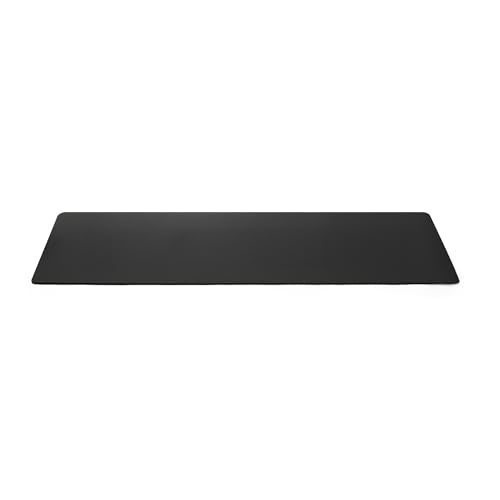 Amazon Basics 1/4 Inch Thick TPE Exercise Yoga Mat with Carrying Strap - color: Black