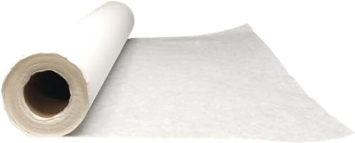 Vakly Exam Table Paper Roll 14 in x 225 ft Smooth, Disposable, 2 Rolls | Medical barrier paper, tear resistant, absorbent, latex free, fits exam, massage and therapy tables