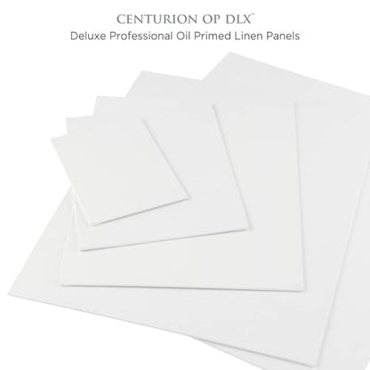 Centurion Deluxe Professional Oil Primed Linen Canvas Panels - 24"x36" - 3 Pack of Linen Canvases for Painting, Artwork and More - size: 24"x36"