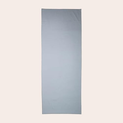 Fittest Pro Non-Slip Hot Yoga Towel with Super-Absorbent Soft Suede Microfiber in Many Colors, for Bikram Pilates and Yoga Mats. (72.00 x 26.50) Frosted Blue - color: Light Blue