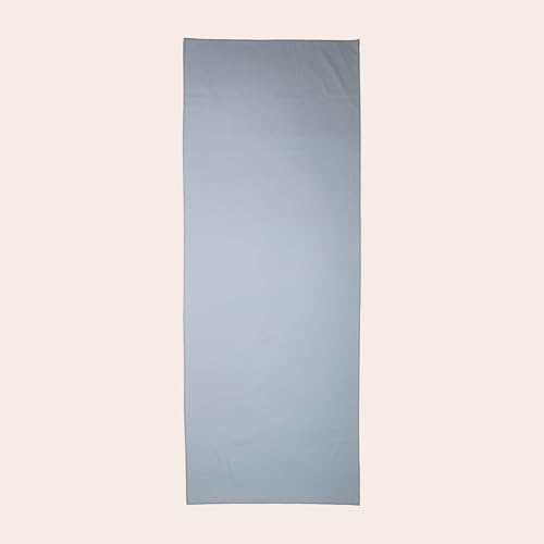 Fittest Pro Non-Slip Hot Yoga Towel with Super-Absorbent Soft Suede Microfiber in Many Colors, for Bikram Pilates and Yoga Mats. (72.00 x 26.50) Frosted Blue - color: Light Blue