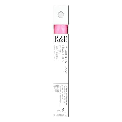 R&F Handmade Paints - Professional Oil Pigment Stick, Dianthus Pink, 38 ml - color: Dianthus Pink, size: 1 Count (Pack of 1)