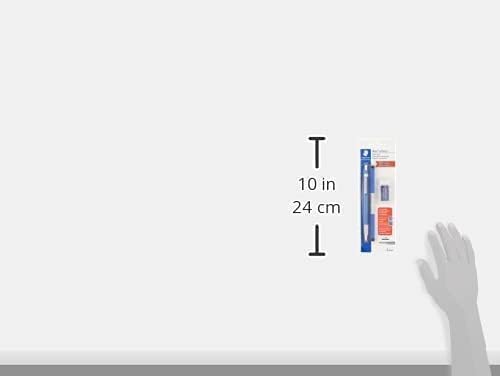 STAEDTLER Mars Technical Mechanical Pencil Set, Blue, (788 SBK4) | 1 pencil - 2 mm, 1 eraser, 2 ea 2H lead refills. 4pc
