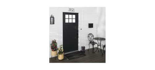Rust-Oleum 369383 Advanced Dry Door & Trim Paint, Quart, Satin Black - color: Satin Black
