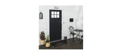 Rust-Oleum 369383 Advanced Dry Door & Trim Paint, Quart, Satin Black - color: Satin Black
