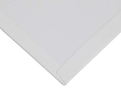 Madisi Painting Canvas Panels Multi Pack, 4x4, 6x6, 8x8, 10x10(12 of Each), 48 Pack