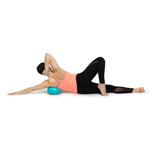 OPTP Lo Rox Body Sphere with Pump – Inflatable Pilates Ball, 8"