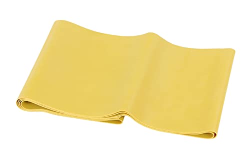 CanDo Singles Low Powder Exercise Band, 4-foot singles, Gold: XXX-Heavy - color: Gold: XXX-Heavy, size: 4 foot singles