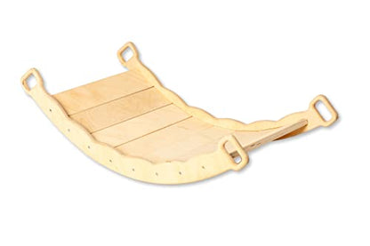 Wooden Balance Board | Seesaw balance board | Babies Montessori Toys Wobble Board Children and Adults | Balancing Children Wooden Toys | Wobble Board Balance | Wooden Seesaw Balancing Board Montessori Toy from 3 years Yoga Board Balance Training - color: