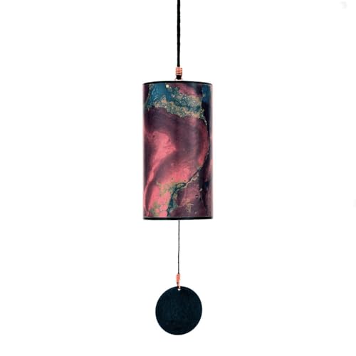 Zaphir Chimes - Includes 1 Chime/Tuned According to the 5 Seasons & Elements of FengShui | Zaphir Chimes - Includes 1 Chime / Tuned According to the 5 Seasons & Elements of FengShui - size: Blue Moon: Burgundy