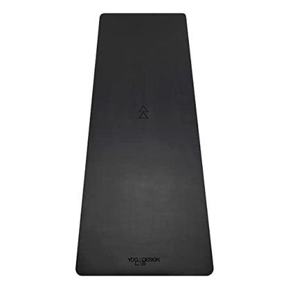 YOGA DESIGN LAB | The Infinity Mat | Luxurious Non-Slip Design Provides Unparalleled Grip to Support and Align You Beautifully | Eco-Friendly | w/Carrying Strap! - color: Night, size: 5mm