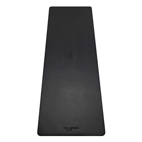 YOGA DESIGN LAB | The Infinity Mat | Luxurious Non-Slip Design Provides Unparalleled Grip to Support and Align You Beautifully | Eco-Friendly | w/Carrying Strap! - color: Night, size: 5mm