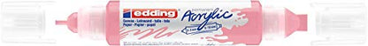 edding 5400 Acrylic 3D Double Liner, Classy Mauve - color: Classy Mauve Mat
