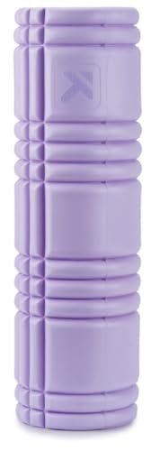 TriggerPoint CORE Foam Massage Roller with Softer Compression for Exercise, Deep Tissue and Muscle Recovery - Relieves Muscle Pain & Tightness, Improves Mobility & Circulation (12'', 18'', 36'') - color: Lavender, size: 18-Inch