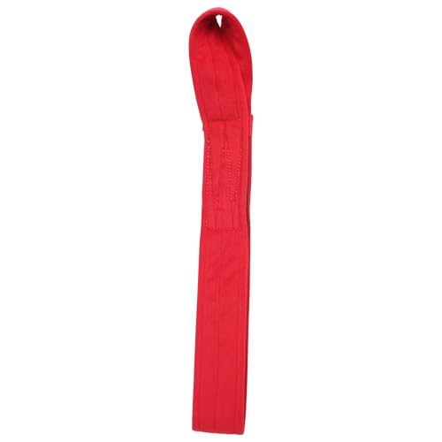 Aerial Straps Aerial Hoop Hand Lyra Hoop Hand Loop for Aerial Cube Pole Circus Acrobatics Dance Strength Training - color: Red