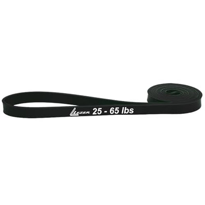 LEZER Resistance Bands - Pull Up Bands for Home Gym Fitness, Stretching, Physical Therapy & Training - Includes Instruction - color: 03 - Black
