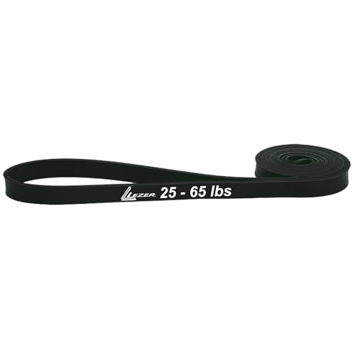 LEZER Resistance Bands - Pull Up Bands for Home Gym Fitness, Stretching, Physical Therapy & Training - Includes Instruction - color: 03 - Black