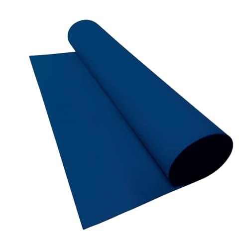 LotusFoam EVA Foam Sheet 3mm – 44"x 85" Craft Foam for Cosplay, Costumes & DIY, High Density 130 kg/m3, Heat Shapeable, Paintable, 35 Colors (Deep Blue) - Deep Blue - color: Deep Blue