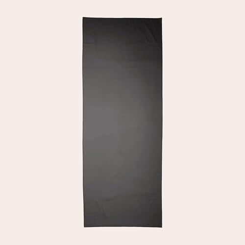 Fittest Pro Non-Slip Hot Yoga Towel with Super-Absorbent Soft Suede Microfiber in Many Colors, for Bikram Pilates and Yoga Mats. (72.00 x 26.50) Nimbus Grey - color: Nimbus Grey