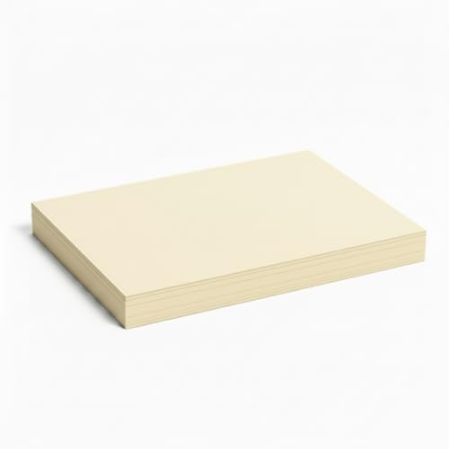 Vellum Bristol Cover Sheets, 67 Pound, (147 GSM) Smooth Finish, 250 Sheets Pack. – Cardstock for Crafting, Printing And More. (1, Cream, 8.5"x11") - color: Cream, size: 8.5"x11"