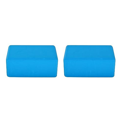 BalanceFrom 7-Piece Yoga Set with 71x24x1 Inches Extra Thick Mat and Carrying Sling – Includes 2 Blocks, Stretch Strap, 2 Towels, and Knee Pad for Home, Studio, and Gym Workouts - color: Blue