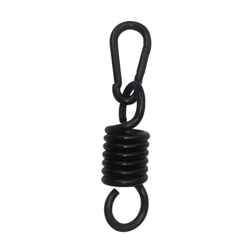 Eye Ceiling Hook Swing Hangers 550LB Capacity for Punching Bags Hanging Chair Hammocks Swing Trapeze Yoga (Heavy Bag Spring-7MM) - size: Heavy Bag Spring - 7MM